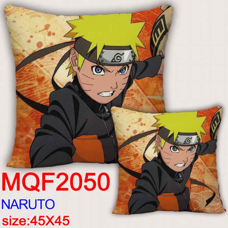 Naruto Double-sided full color pillow dragon ball 45X45CM MQF 2050