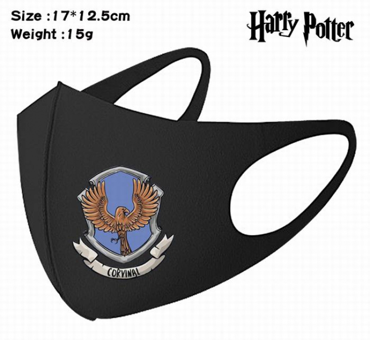 Harry Potter-11A Black Anime color printing windproof dustproof breathable mask price for 5 pcs