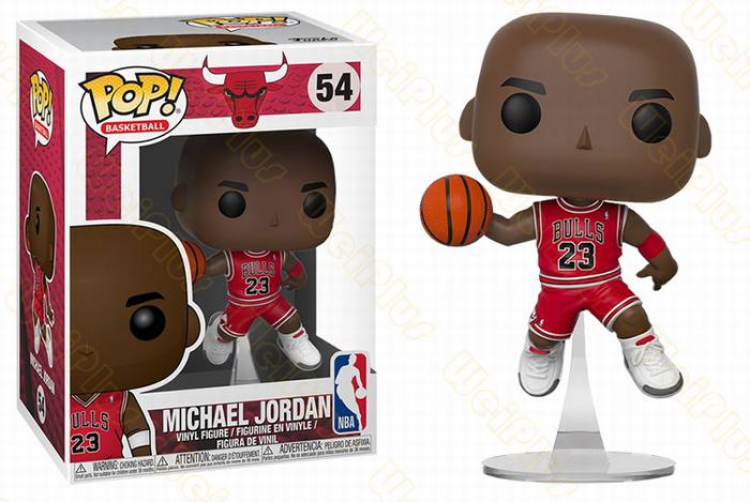 POP54 Michael Jordan Boxed Figure Decoration Model 10CM