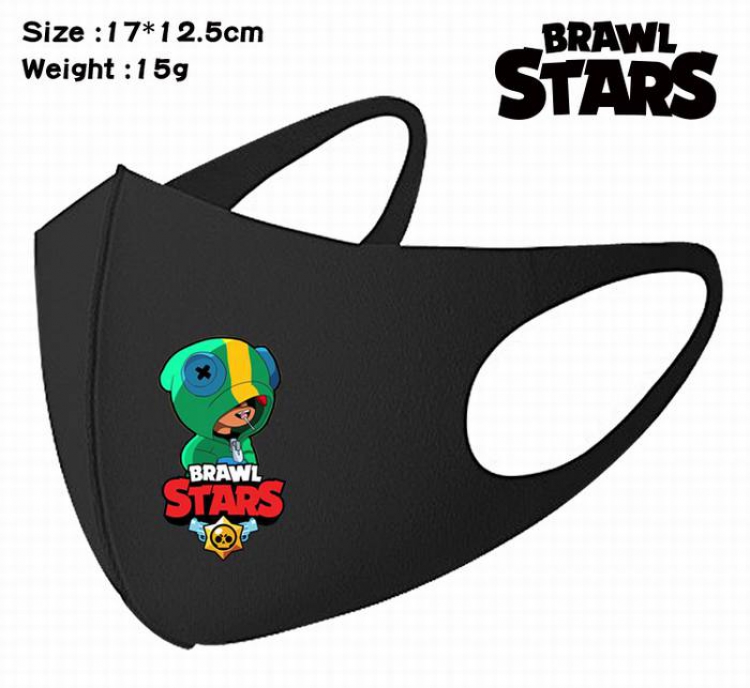 Brawl Stars-14A Black Anime color printing windproof dustproof breathable mask price for 5 pcs