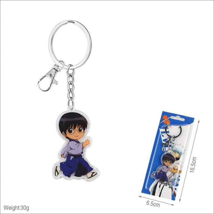 Gintama-2 Acrylic Keychain pendant price for 5 pcs