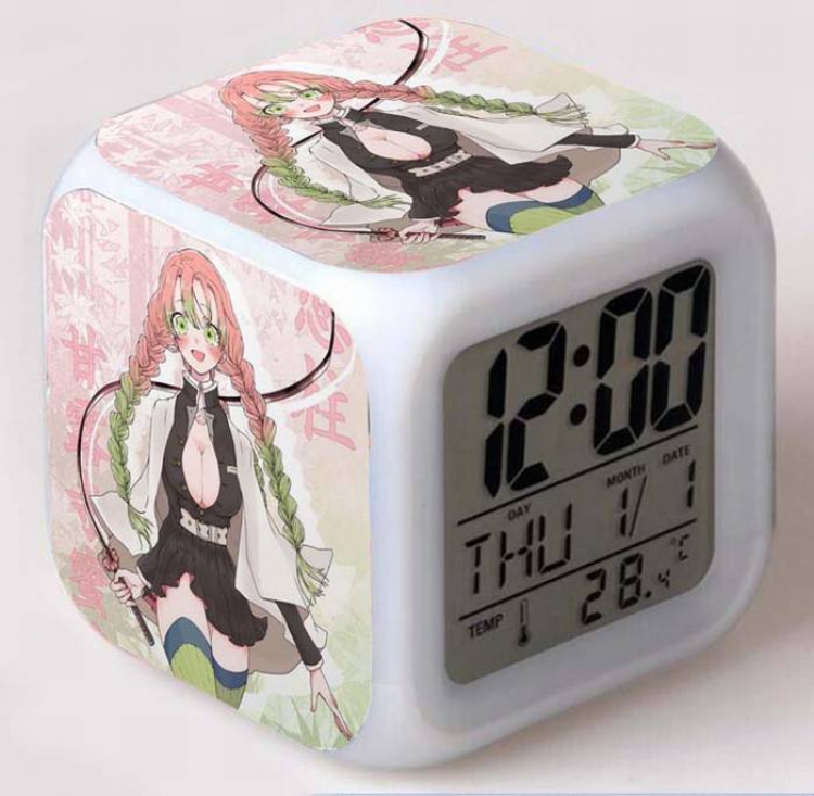 Demon Slayer Kimets-18 Colorful Mood Discoloration Boxed Alarm clock