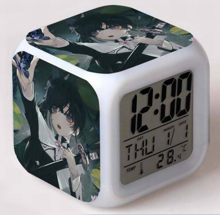 Demon Slayer Kimets-19 Colorful Mood Discoloration Boxed Alarm clock