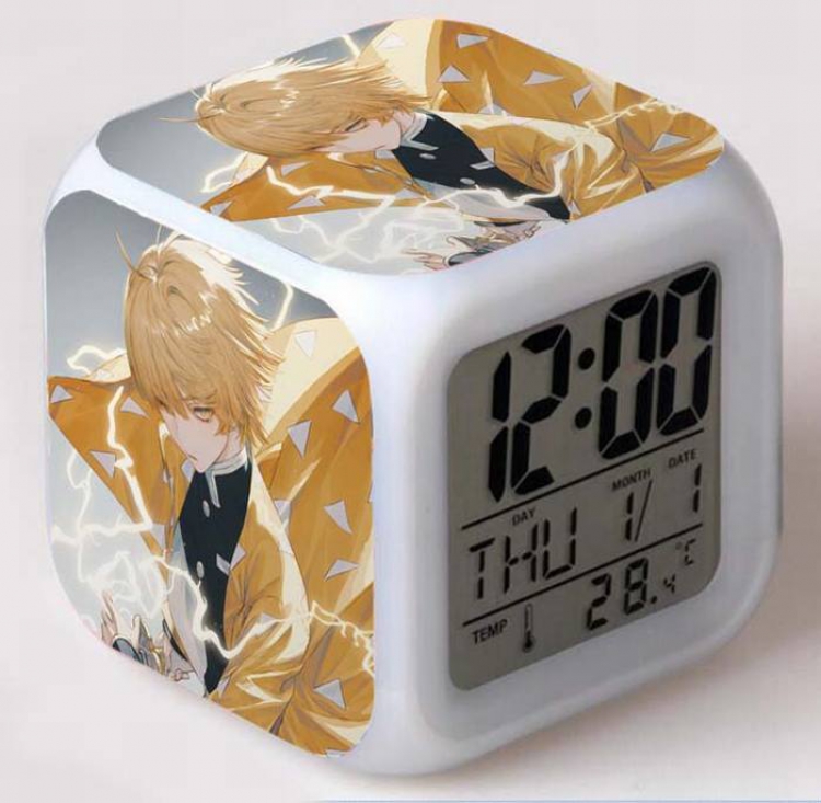 Demon Slayer Kimets-22 Colorful Mood Discoloration Boxed Alarm clock