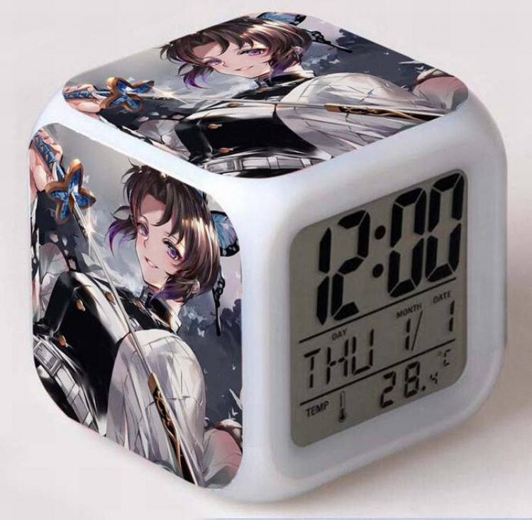 Demon Slayer Kimets-7 Colorful Mood Discoloration Boxed Alarm clock