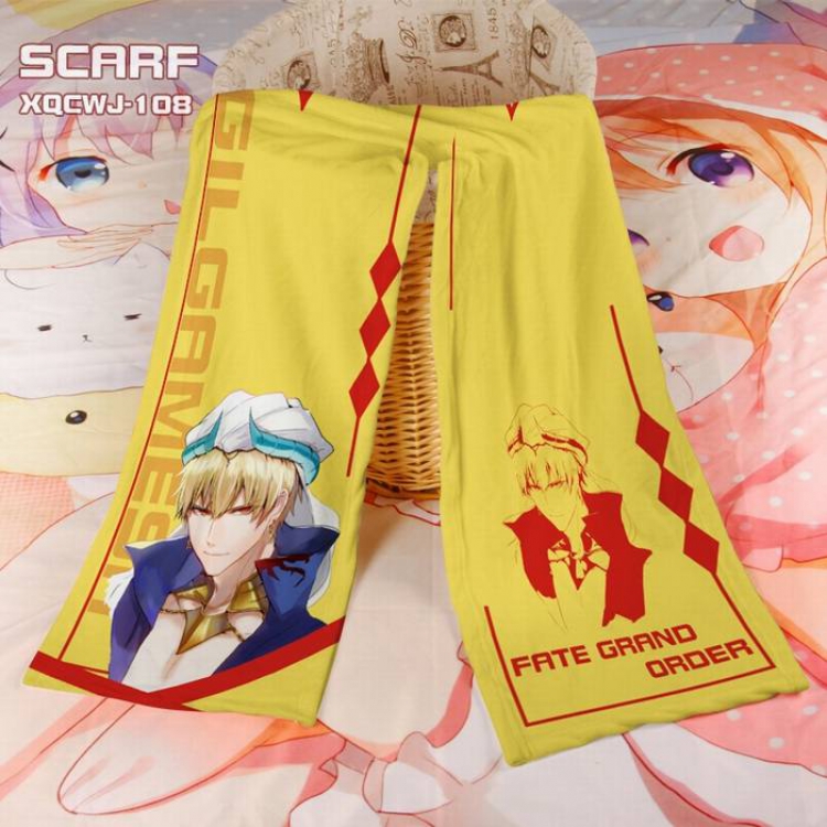 Fate grand order Full color velvet scarf XQCWJ-108