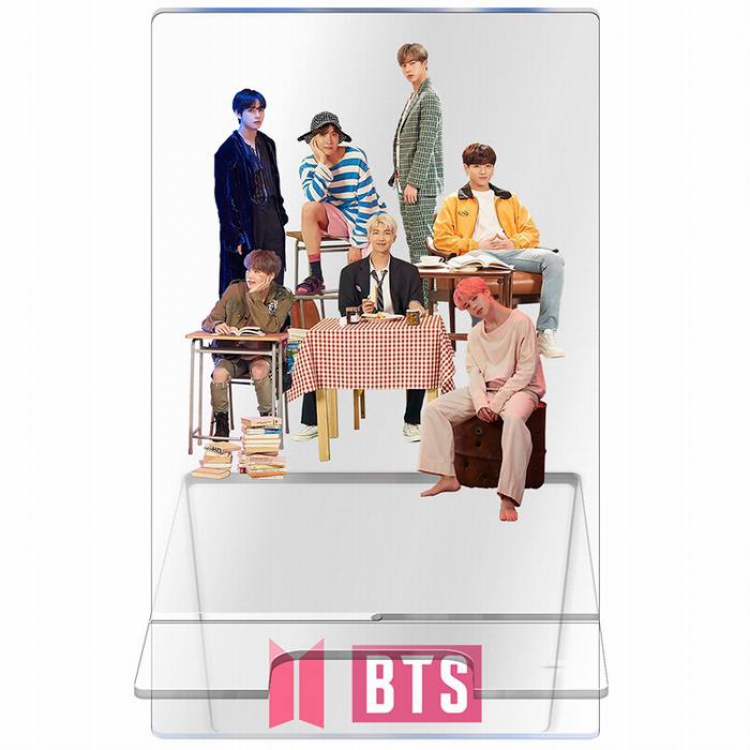 BTS Transparent acrylic mobile support bracket 13CM Style B