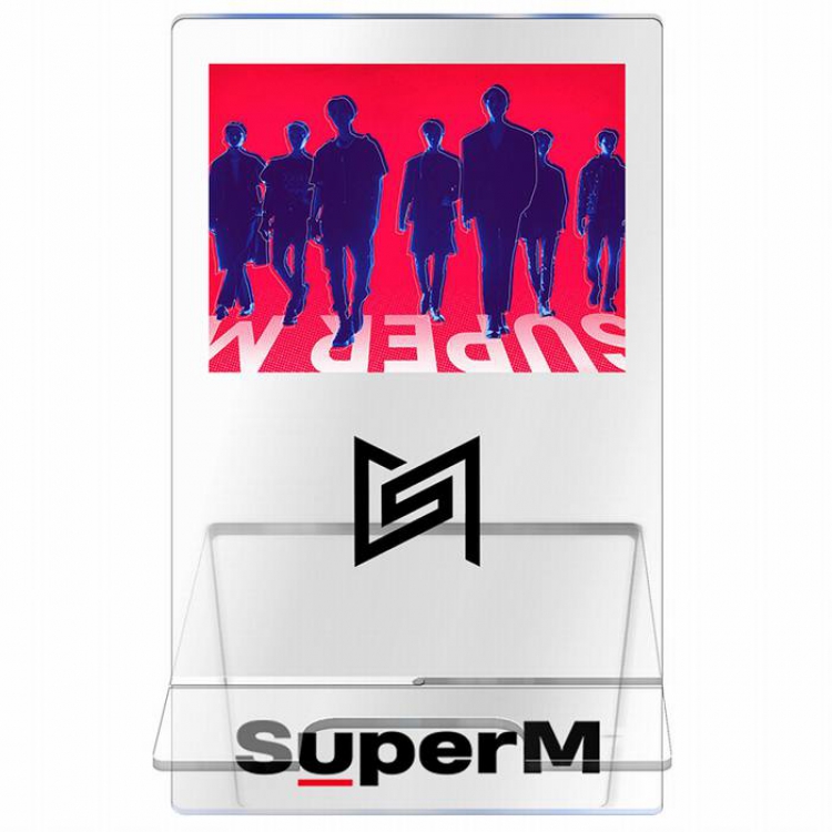 Super-M Transparent acrylic mobile support bracket 13CM Style A
