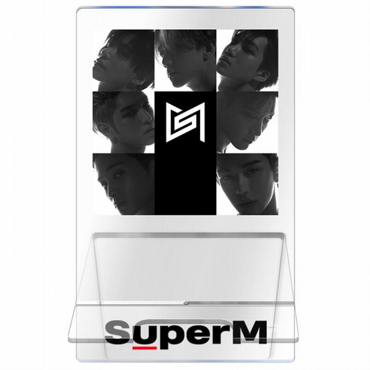 Super-M Transparent acrylic mobile support bracket 13CM Style B