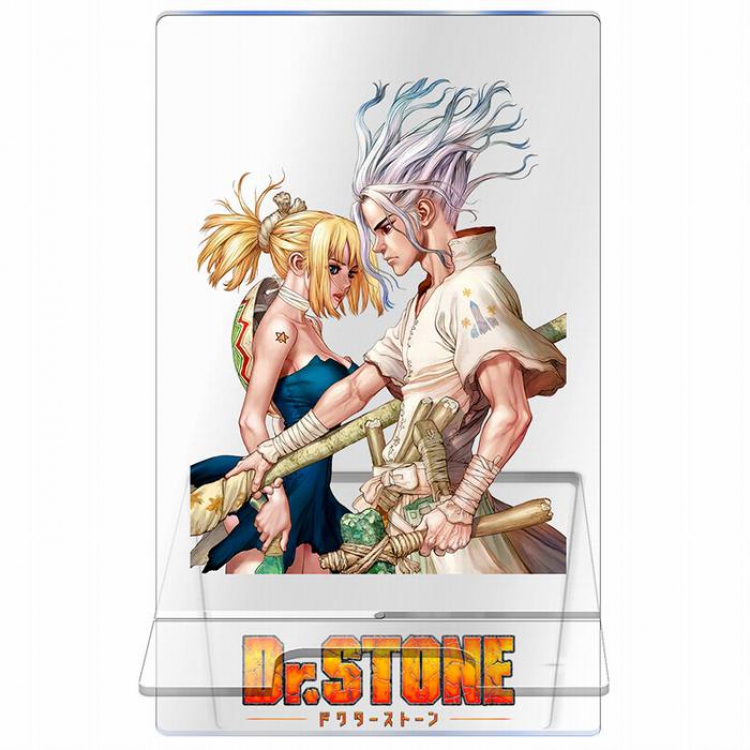 Dr.Stone Transparent acrylic mobile support bracket 13CM Style B