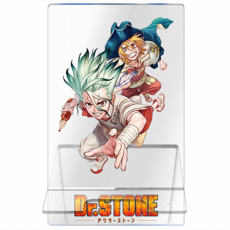 Dr.Stone Transparent acrylic mobile support bracket 13CM Style A