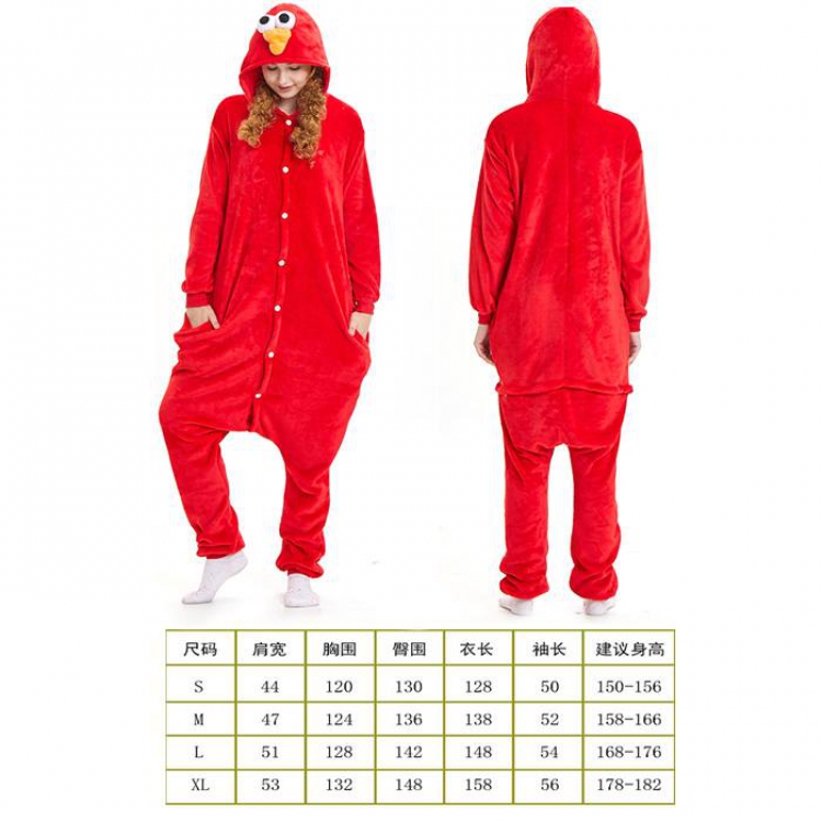 Cartoon Red Flannel one-piece pajamas S M L XL Book three days in advance price for 2 pcs