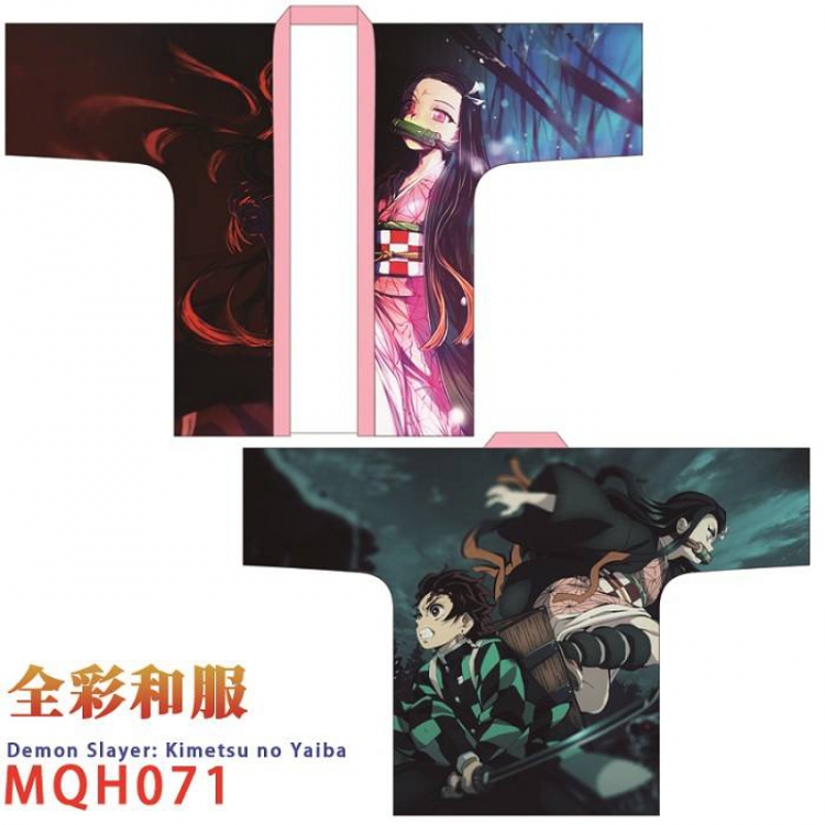 Demon Slayer Kimets haori cloak cos kimono Free Size Book two days in advance cos dress MQH 071