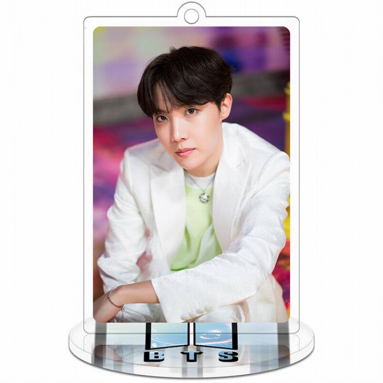 BTS Boy-with-Luv J-hope Rectangular Small Standing Plates acrylic keychain pendant 9-10CM