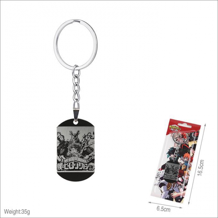 My Hero Academia-1 Stainless steel medal Keychain pendant price for 5 pcs