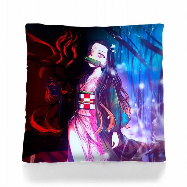 Demon Slayer Kimets-24 Square double-sided full color pillow pillow 45X45CM 500G