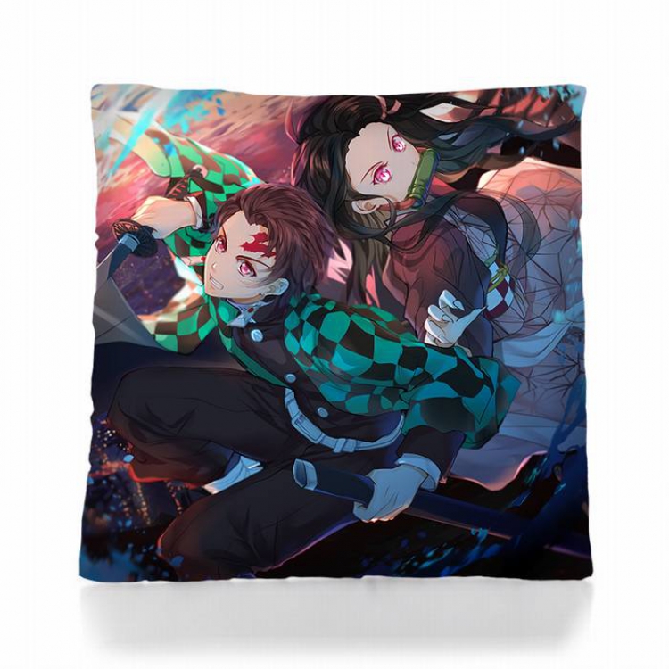 Demon Slayer Kimets-23 Square double-sided full color pillow pillow 45X45CM 500G