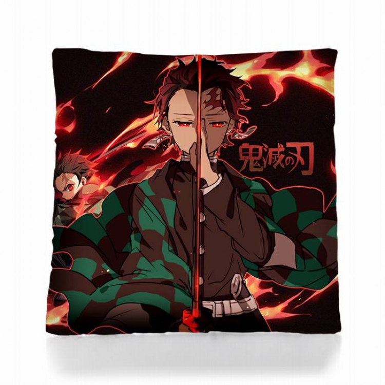 Demon Slayer Kimets-34 Square double-sided full color pillow pillow 45X45CM 500G