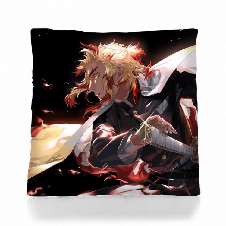 Demon Slayer Kimets-5 Square double-sided full color pillow pillow 45X45CM 500G