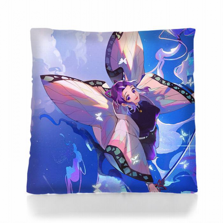 Demon Slayer Kimets-49 Square double-sided full color pillow pillow 45X45CM 500G