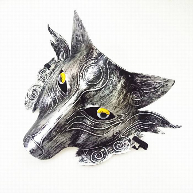 Werewolf kill Mask Antique silver Halloween Horror Funny Mask Props 60G 22X30CM a set price for 5 pcs