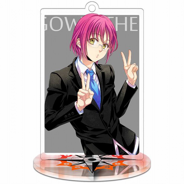 The Seven Deadly Sin Gowther Rectangular Small Standing Plates acrylic keychain pendant 8-9CM Style B