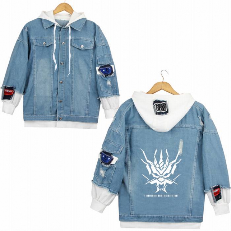 Arknights-13 Denim jacket coat Hoodie S M L XL 2XL 3XL