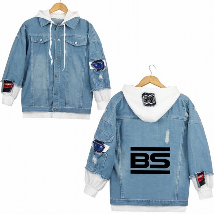 Arknights-1A Denim jacket coat Hoodie S M L XL 2XL 3XL