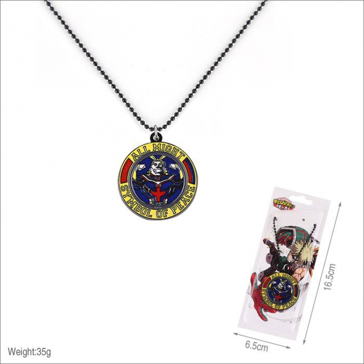 My Hero Academia All Might Necklace pendant