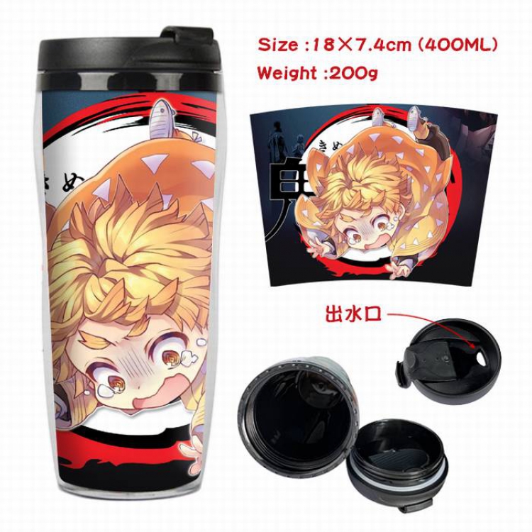 Demon Slayer Kimets-14A Starbucks Leakproof Insulation cup Kettle 7.4X18CM 400ML