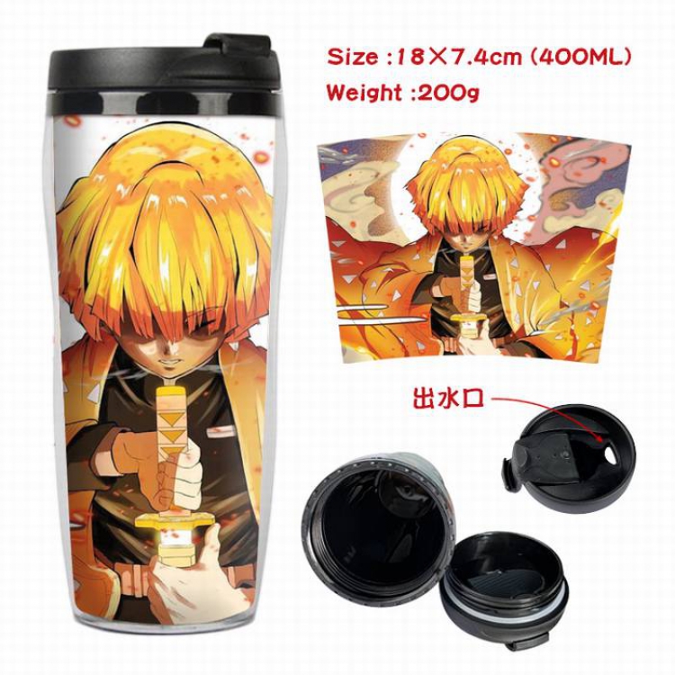 Demon Slayer Kimets-30A Starbucks Leakproof Insulation cup Kettle 7.4X18CM 400ML