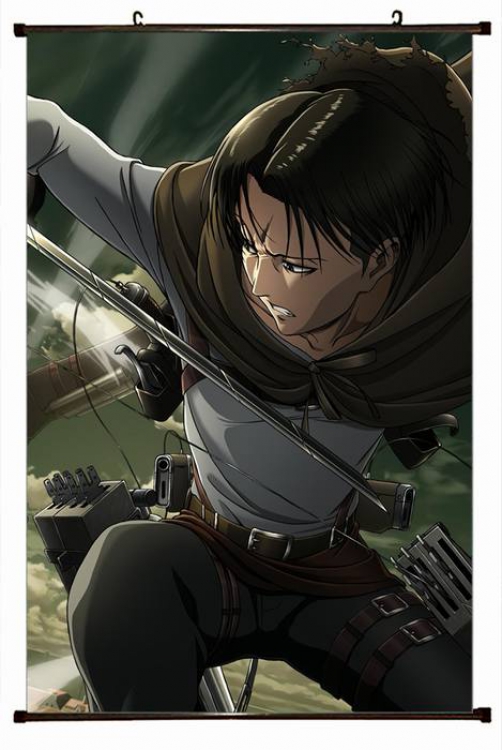 Attack on Titan Plastic pole cloth painting Wall Scroll 60X90CM preorder 3 days J12-143 NO FILLING