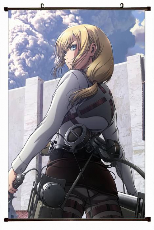 Attack on Titan Plastic pole cloth painting Wall Scroll 60X90CM preorder 3 days J12-144 NO FILLING