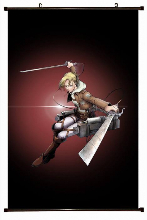 Attack on Titan Plastic pole cloth painting Wall Scroll 60X90CM preorder 3 days J12-158 NO FILLING