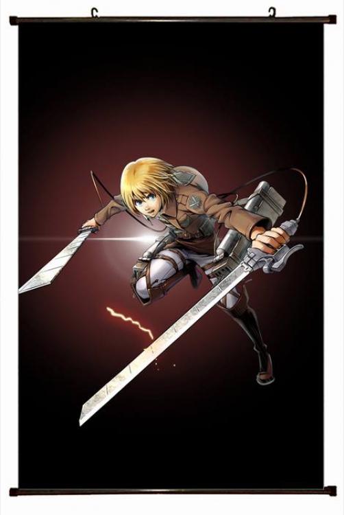 Attack on Titan Plastic pole cloth painting Wall Scroll 60X90CM preorder 3 days J12-159 NO FILLING