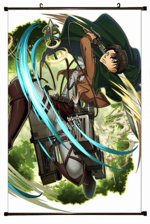 Attack on Titan Plastic pole cloth painting Wall Scroll 60X90CM preorder 3 days J12-179 NO FILLING