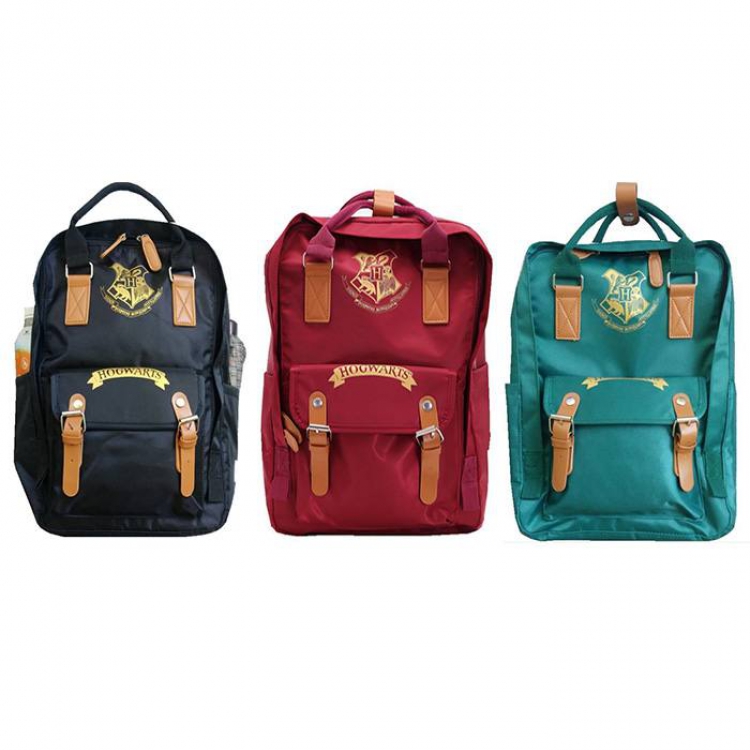 Harry Potter Hogwarts School of Witchcraft and Wizardry Backpack bag（Three color mixing）price for 3 pcs