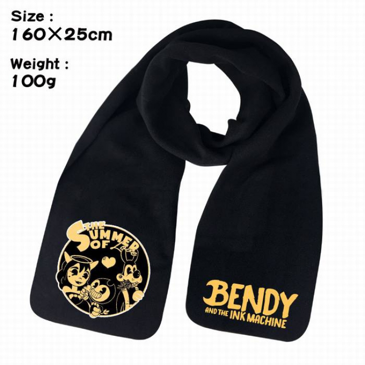 Bendy-4A Anime fleece scarf bib 160X25CM 100G