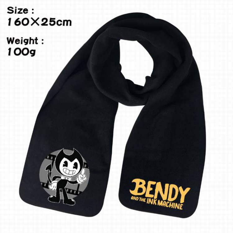 Bendy-7A Anime fleece scarf bib 160X25CM 100G