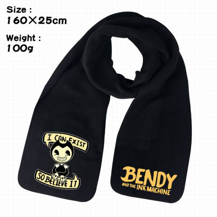 Bendy-5A Anime fleece scarf bib 160X25CM 100G