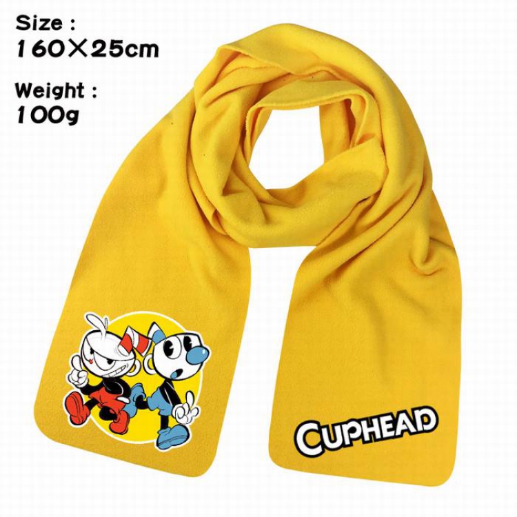 Cupheap-3A Anime fleece scarf bib 160X25CM 100G