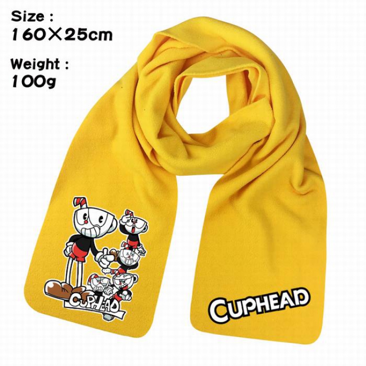 Cupheap-2A Anime fleece scarf bib 160X25CM 100G