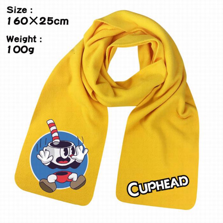 Cupheap-5A Anime fleece scarf bib 160X25CM 100G