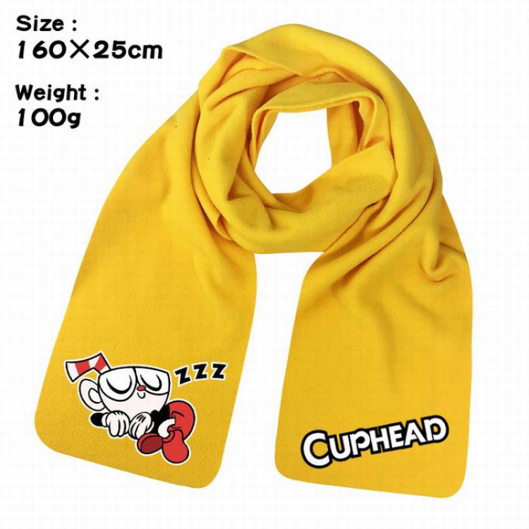 Cupheap-9A Anime fleece scarf bib 160X25CM 100G