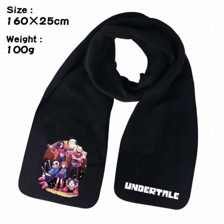 Undertable-14A Anime fleece scarf bib 160X25CM 100G
