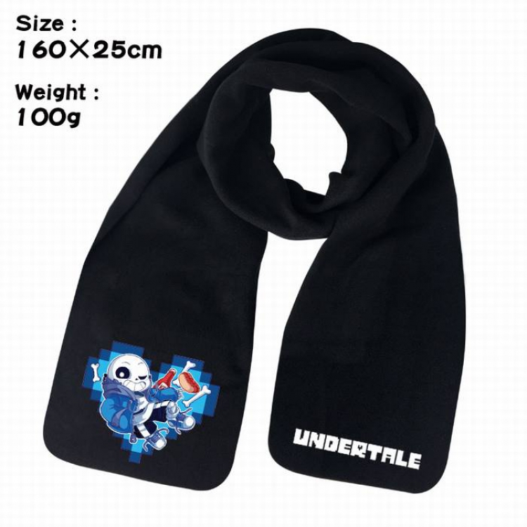 Undertable-11A Anime fleece scarf bib 160X25CM 100G