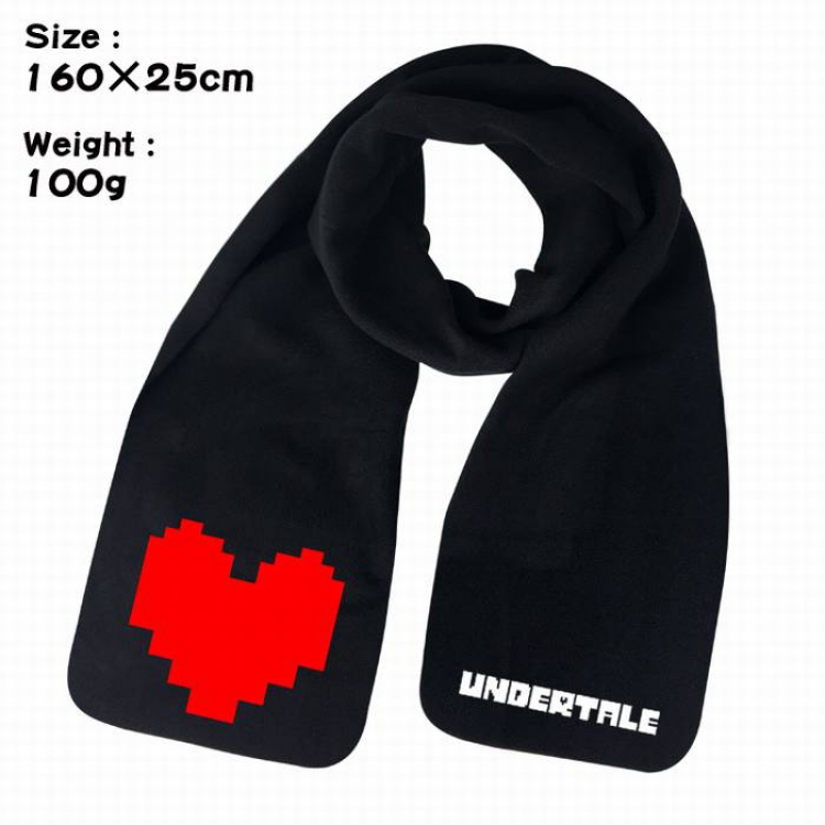 Undertable-1A Anime fleece scarf bib 160X25CM 100G