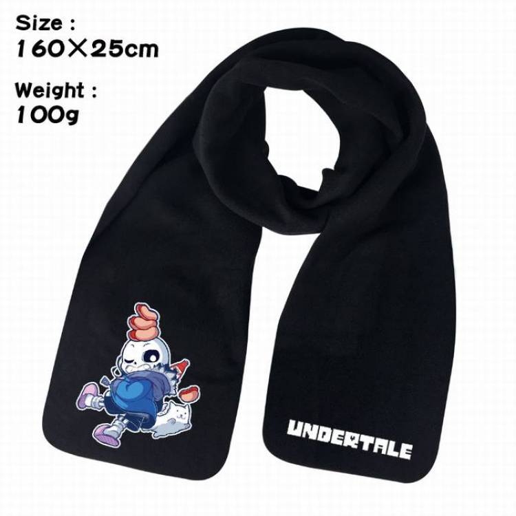 Undertable-7A Anime fleece scarf bib 160X25CM 100G