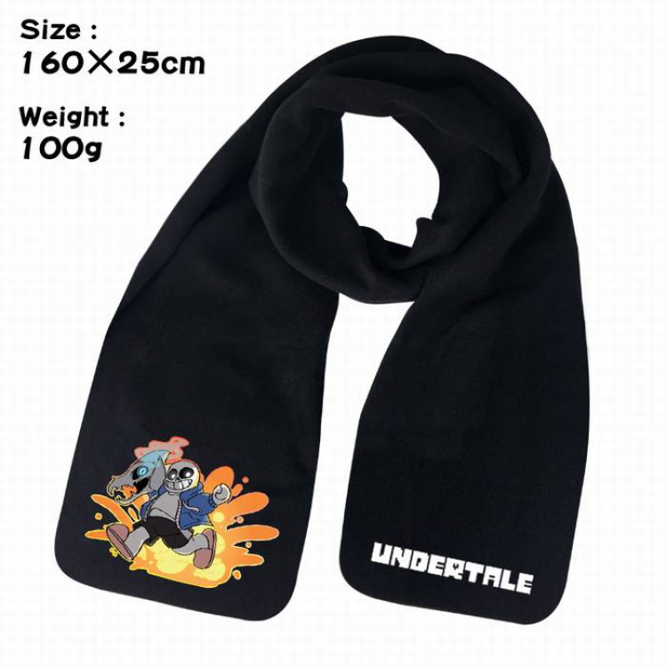 Undertable-8A Anime fleece scarf bib 160X25CM 100G