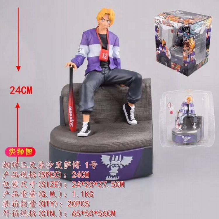 One Piece Sabo  Boxed Figure Decoration Model 24CM 1.1KG 24X20X27.5CM